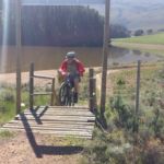 Obstacles to challenge the more senior riders