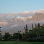 From our veranda we enjoy many amazing sunsets Landroskop and Sneeukop the two highest mountains